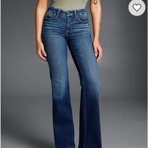 Buckle Black Women's Blue Flared Jeans